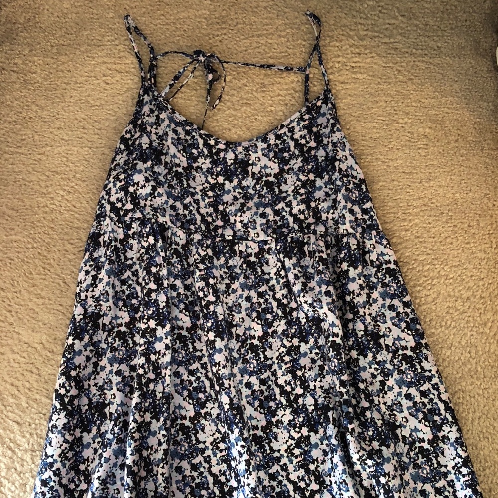 Floral Dress with ties